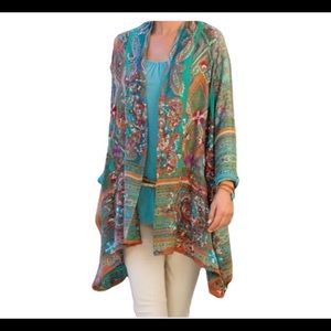 Soft Surroundings Southwestern Boho Miravilla Jacket Cardigan
